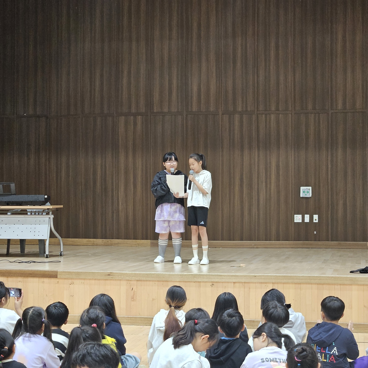 완도초 버스킹공연